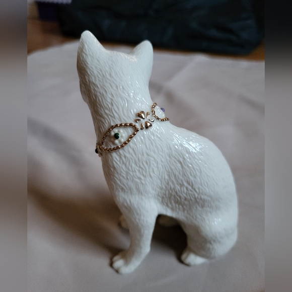 Lenox Cat Sculpture Figurine Fine Ivory China - "My Little Darling - Sami" - Picture 3 of 4